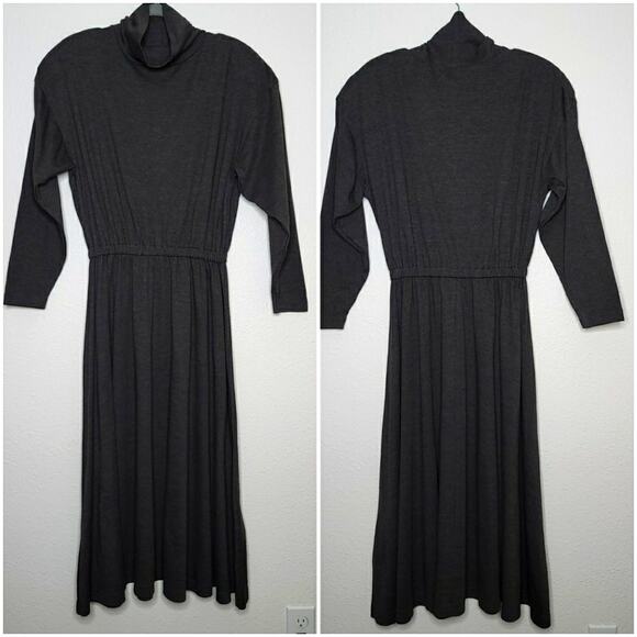 Vintage FADS Mock Neck Midi Sweater Dress, Size XL * NWT * - Picture 6 of 6